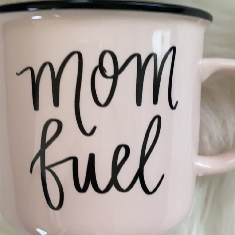 Mom Fuel pink campfire mug • NIB